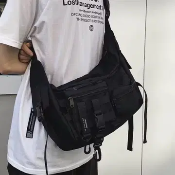 멀티 포켓 크로스 3WAY 메신저 백 숄더백 대용량