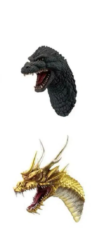 제일복권 고질라 대괴수열전 G G상 몬스터 헤드 2종류 킹기도라