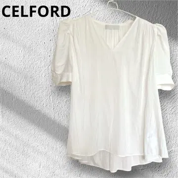 CELFORD 셀포드 블라우스 퍼프 슬리브 38 M