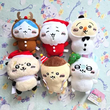 치이카와 메리 크리스마스 봉제 인형 크리스마스 컴플리트 6개 세트