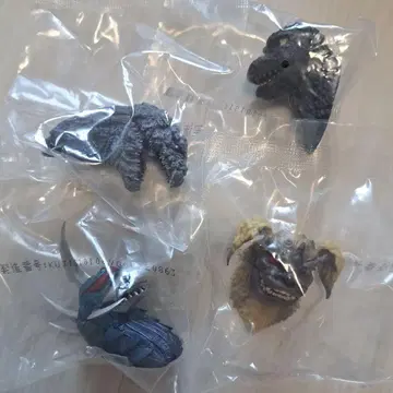 고질라 제일복권 G상 몬스터 헤드 마그넷 고질라 4종 세트