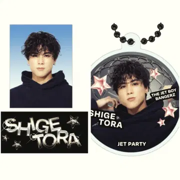 SHIGETORA TJBB 클리어 참 스티커 세트