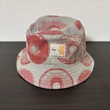TOKYO HEMP CONNECTION 도넛 패턴 버킷 햇
