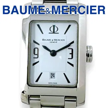 Baume & Mercier 햄튼 쿼츠 화이트 여성용 시계 브랜드
