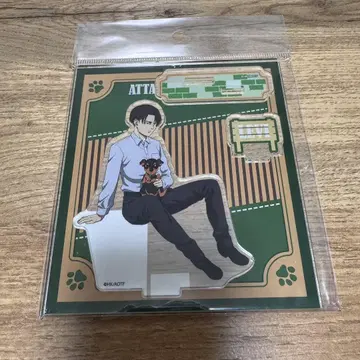 진격의 거인 개와 함께 아크릴 스탠드 리바이