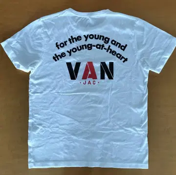 van jac 반 자켓 아치 로고 티셔츠 M VAN JACKET