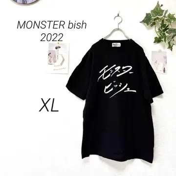 8853-1 MONSTER bish 2022 반팔 프린트 티셔츠 XL