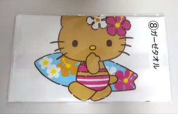 산리오 복권 헬로키티 거즈 타월 일광화상 키티