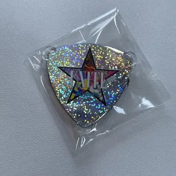 B'z UNITE 2 가챠가챠 피크 핀 배지 미개봉 새상품 실버