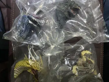 제일복권 고질라 G상 몬스터 헤드 마그넷 4종