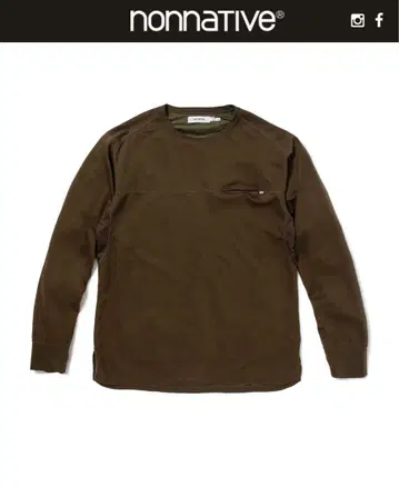 nonnative JOGGER L/S TEE C/N ICE PACK 그린