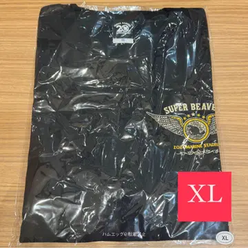 SUPER BEAVER ZOZOT 셔츠 블랙 XL 사이즈