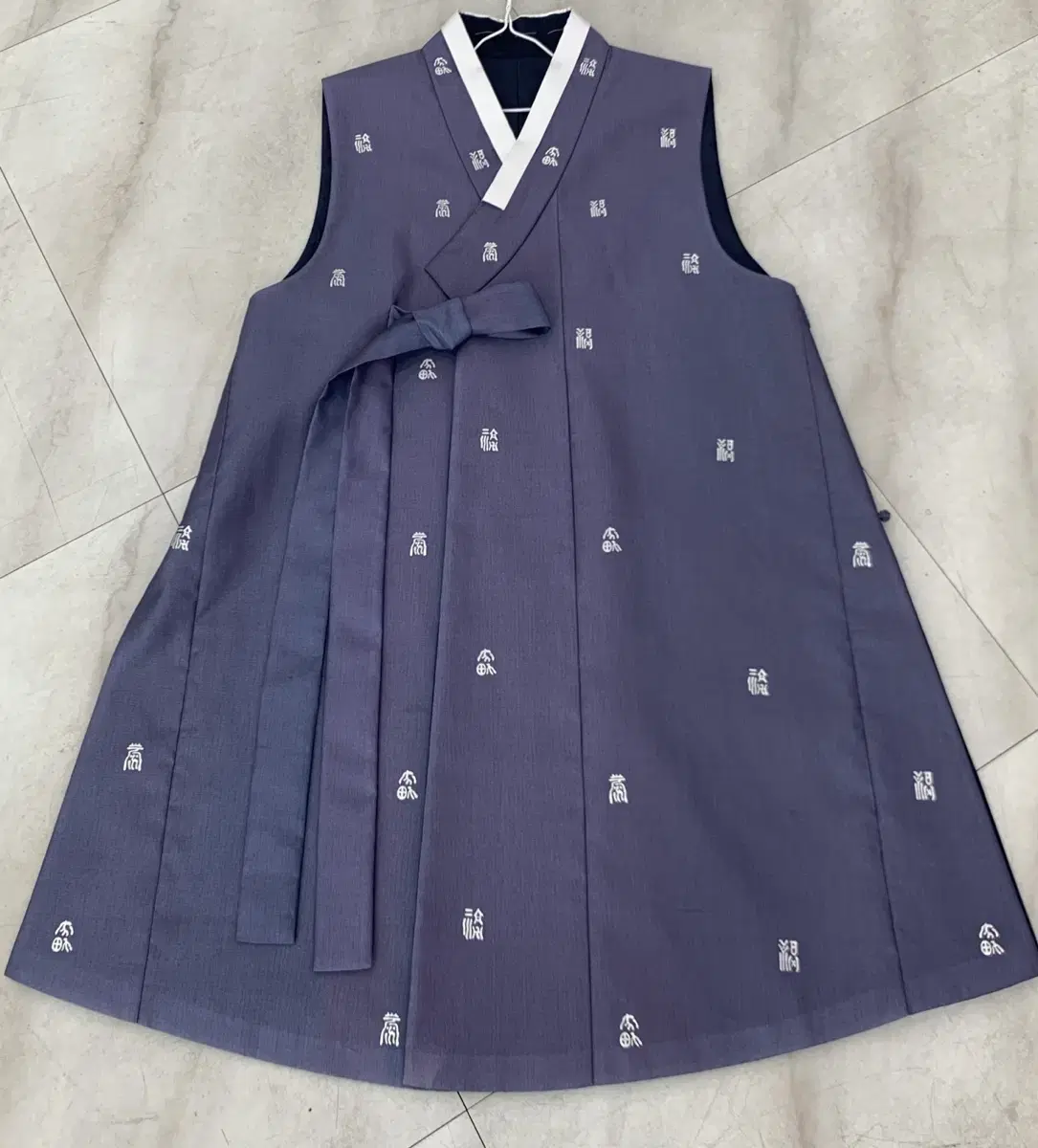 Men's Hanbok Silver Foil Gwaeja Only Men's Hanbok