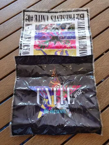 B'z UNITE02 회장 한정 가챠 파이버 타월 2종 세트