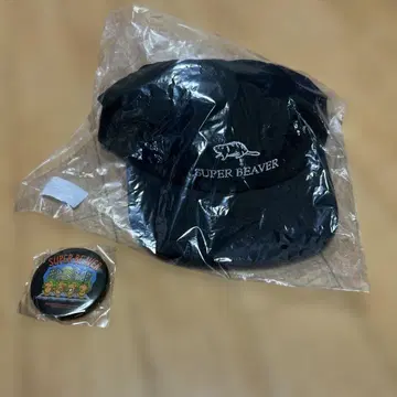 SUPER BEAVER 캡 블랙