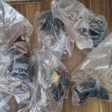 고질라 머리 피규어 세트 6종