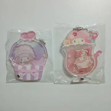 산리오 커스텀 아크릴 참 마이 스위트 피아노 2개 세트