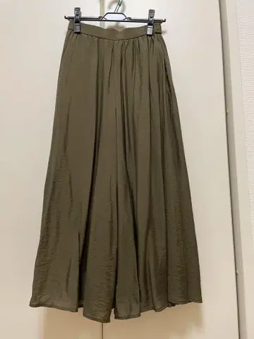 UNFILO 빈티지 시어 개더 와이드 팬츠 XS