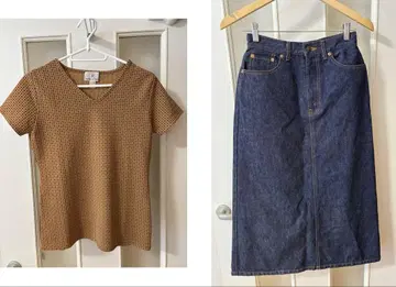 LeVI's 스커트 쿠미쿄쿠 상의 2개 세트 즉시 구매 가능