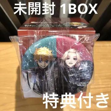 도쿄 리벤저스 Art by AU 수트 미개봉 BOX 혜택 캔뱃지