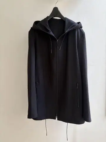 Y-3 후드 부착 코트