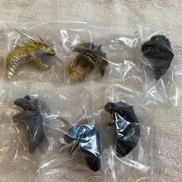 제일복권 고질라 G상 몬스터 헤드 마그넷