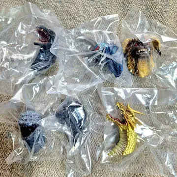 제일복권 고질라 G상 몬스터 헤드 마그넷 전 6종 컴플리트
