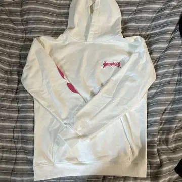 Supplier XL 화이트 후드티