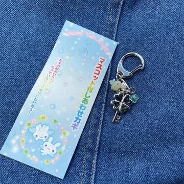 해피 트윈 엔젤 키링 san-x