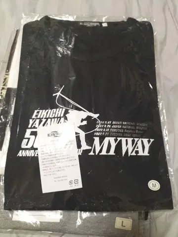 야자와 에이요시 티셔츠 MY WAY 스케줄 M
