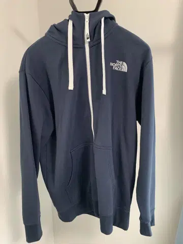 THE NORTH FACE 네이비 리어 뷰 풀 집업 후드티