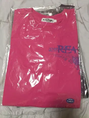 야자와 에이요시 여성용 티셔츠 THE REAL 트로피컬 핑크