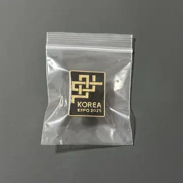오사카 엑스포 한국관 한정판 KOREA 핀 배지