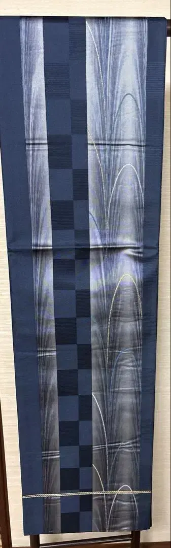 전통 패턴 순수 실크 니시진 스펙트럼 일본 전통 공예 가스리 후쿠로 오비