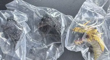 제일복권 고질라 대괴수열전 G G상 몬스터 헤드 마그넷