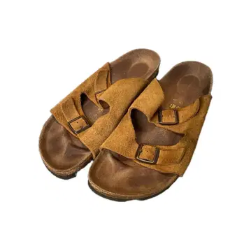 버켄스탁 BIRKENSTOCK 브라운 스웨이드 애리조나 43