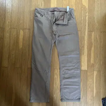 자라 베이지 치노 팬츠 슬림 핏