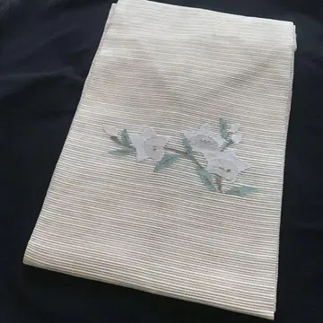 일본 의류 여름 오비 나고야 오비 명주