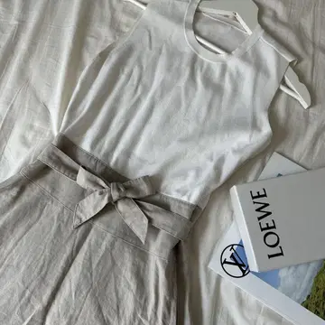 Mila Owen 미라 오웬 벨트 도킹 사이즈 0 린넨