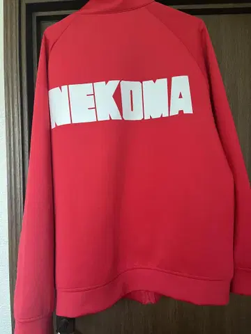 NEKOMA 집업 자켓 빨간색