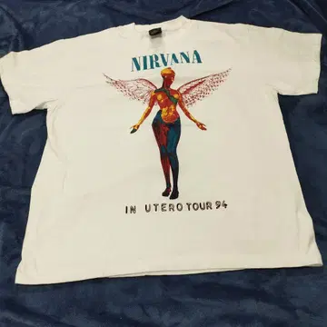 NIRVANA XL 사이즈 티셔츠
