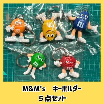 M&M's PVC 키링 키체인 5개 세트 엠앤엠즈