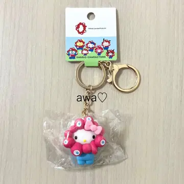 새상품 엑스포 산리오 콜라보 키링 입체 마스코트 참 키티