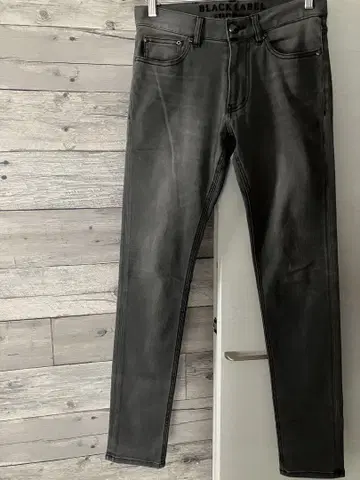 BLACK LABEL 스키니 데님 그레이