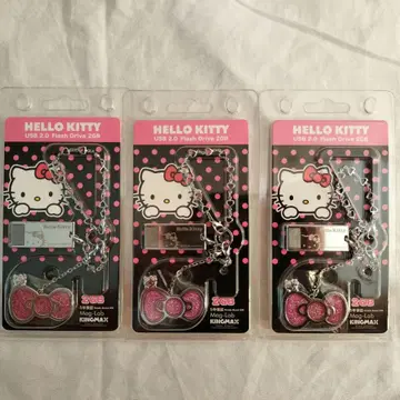 HELLO KITTY USB 플래시 드라이브 3개 세트