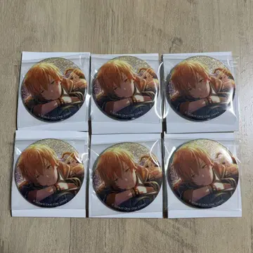 프로세카 앙스타 콜라보 글리터 캔뱃지 아키토