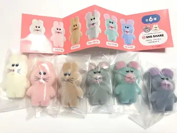 무뉴 미니어처 마스코트 전 6종 컴플리트 세트