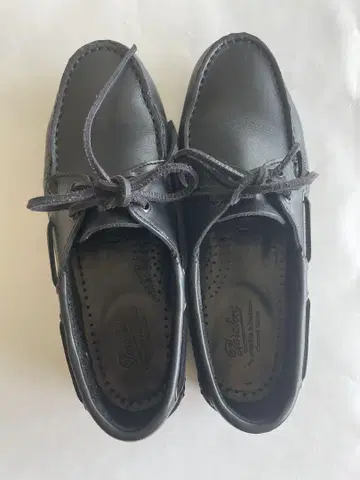 파라부트 BARTH 여성용 데크 슈즈 블랙 24cm