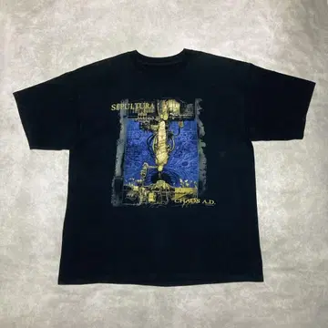 SEPULTURA 세파르투라 CHAOS A.D. 티셔츠 00s XL