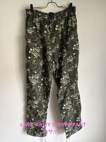 s2w8 ARMY STRING PANT xs 사이즈